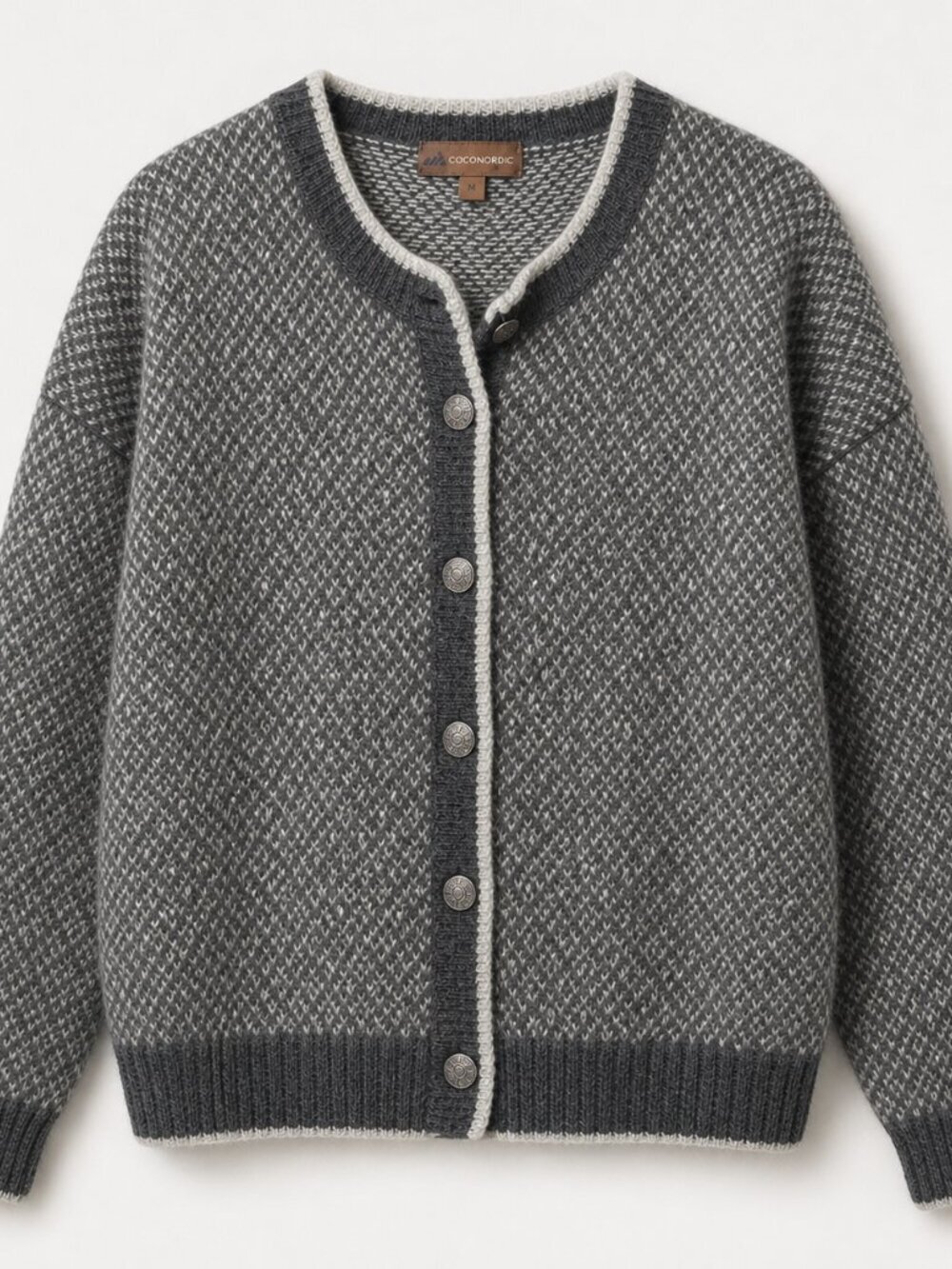 Colorado Clothing Co Vintage Shetland Wool Cardigan Sweater Women's L Nordic